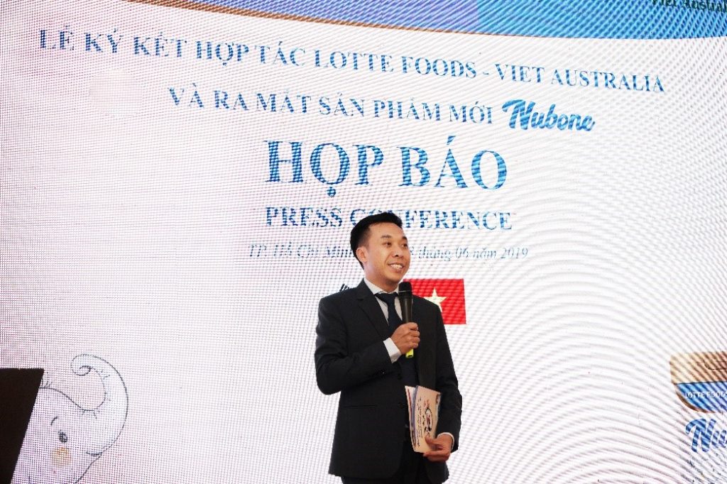 Ông Phạm Quốc Hải chia sẻ về tầm nhìn về sự phát triển của sản phẩm Nubone tại thị trường Việt Nam.
